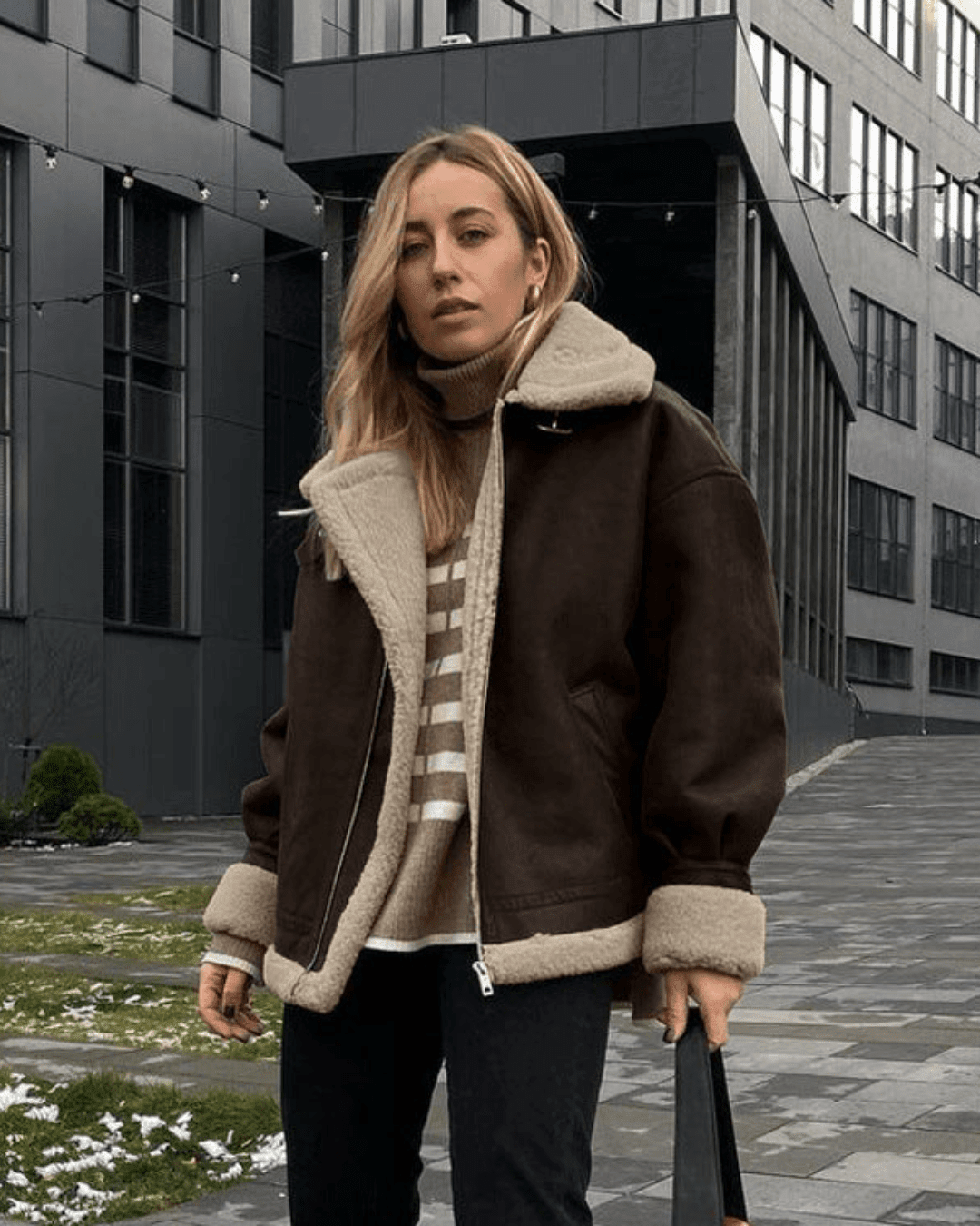 SOERA Aurora Suede Faux leather Jacket - Coats & Jackets - gj1764442362185185854 S