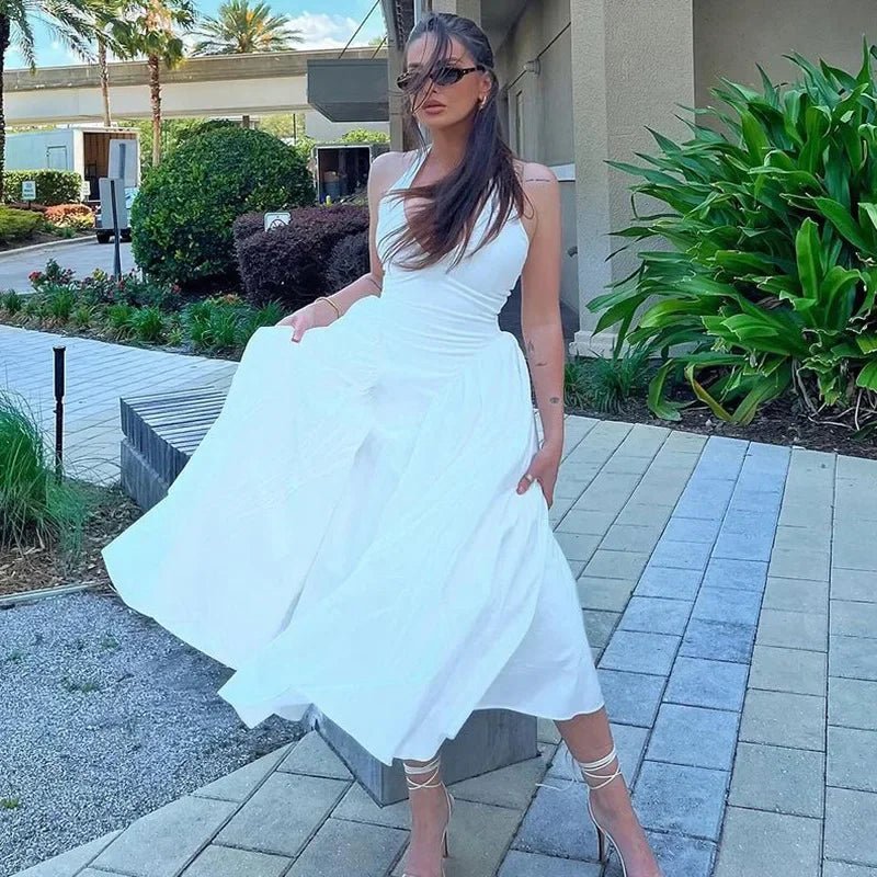 SOERA Natasha Halter Neck Dress - Dress - XS