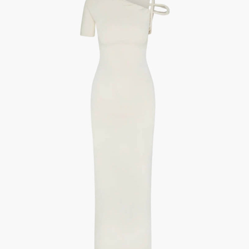 SOERA Kylie twisted maxi dress - Dresses - Soera-Naela-twisted-maxi-creme/S Creme S