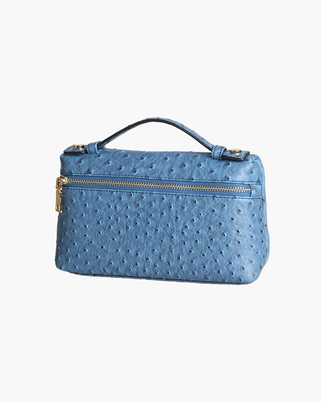 SOERA Bianca Ostrich Pattern Bag - Handbags - Blue
