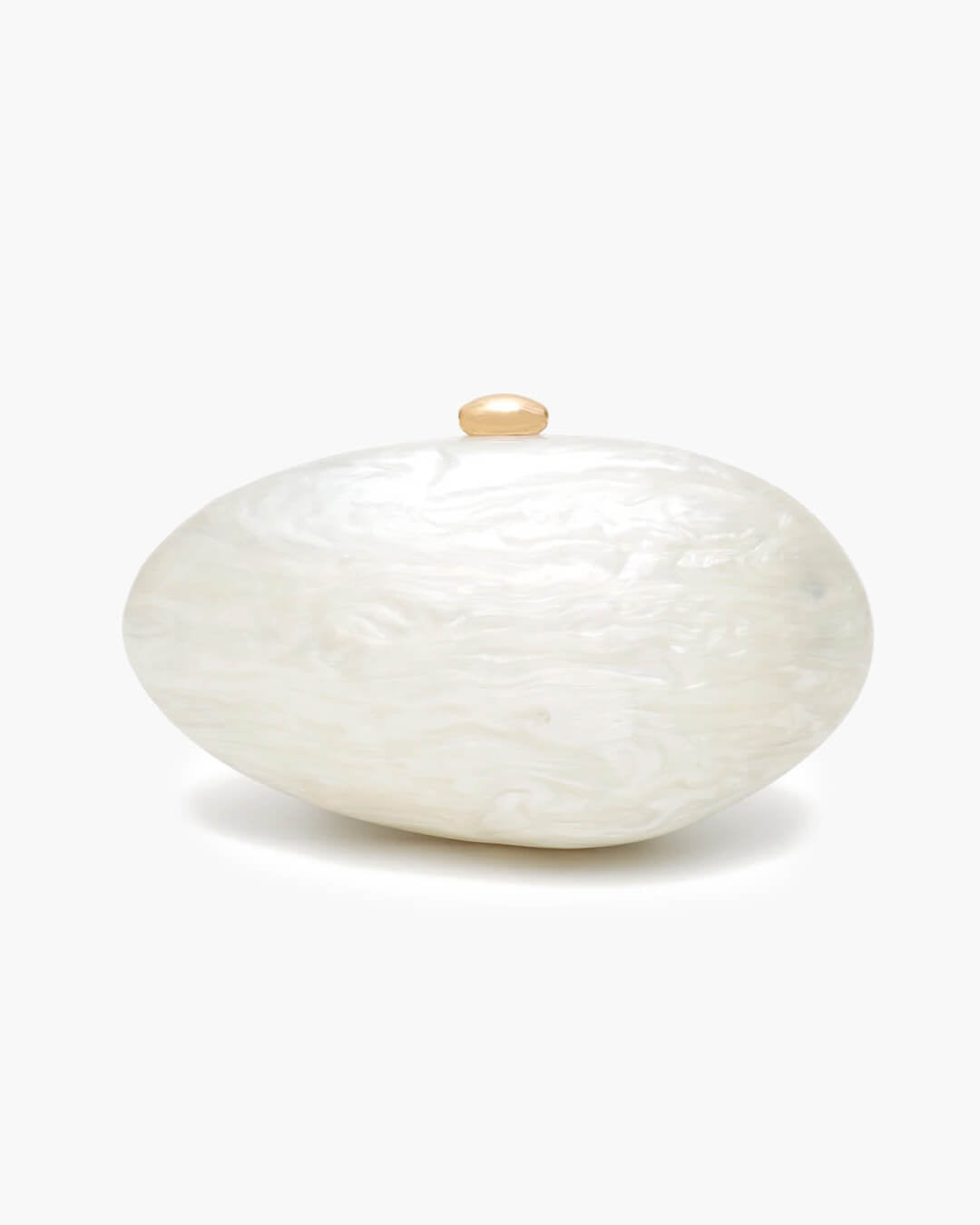 SOERA Bianca Shell - Shaped Acrylic Evening Clutch - Handbags - Black