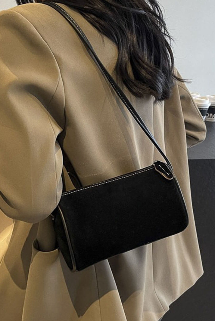 SOERA Lara suede bag - Handbags - Soera-Ruby-bag-sueden-black Black