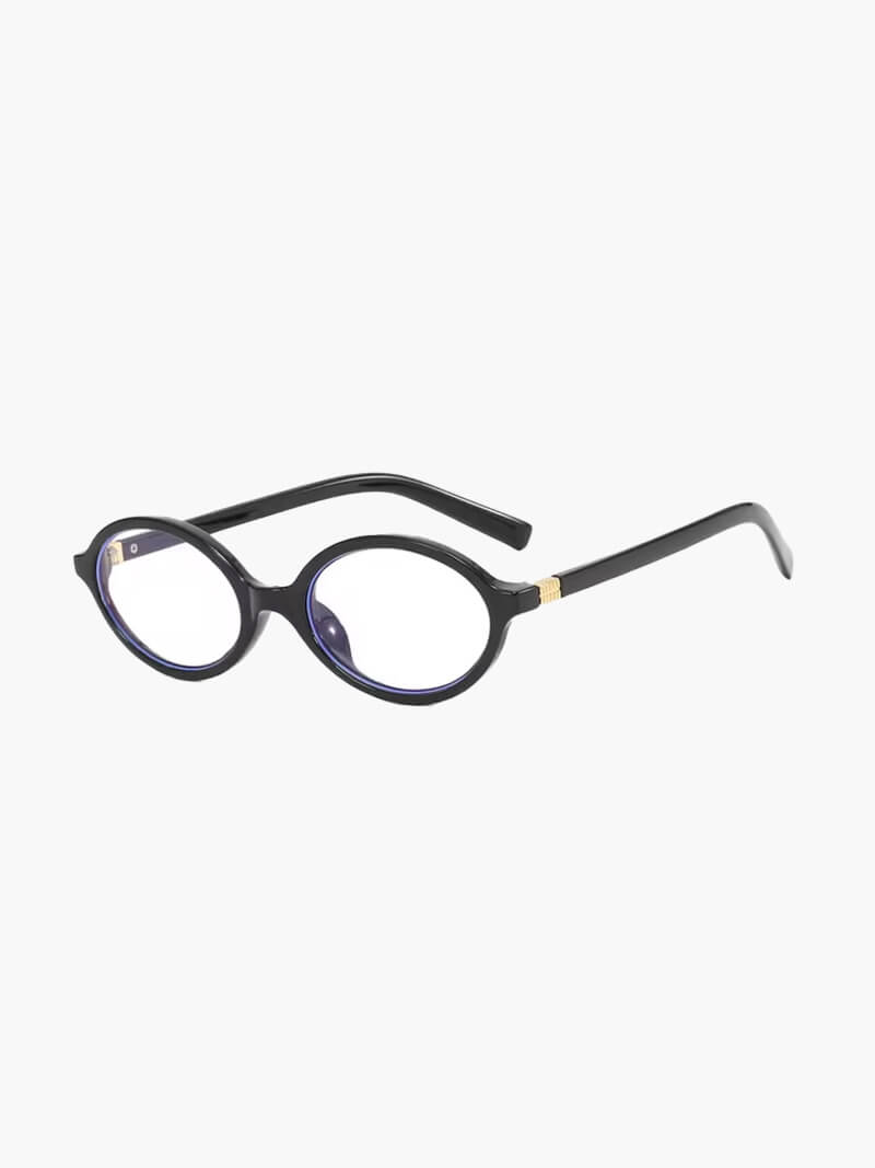 SOERA Clarence Oval Sunglasses - Sunglasses - DJED2-WK360002 Black Clear Regular