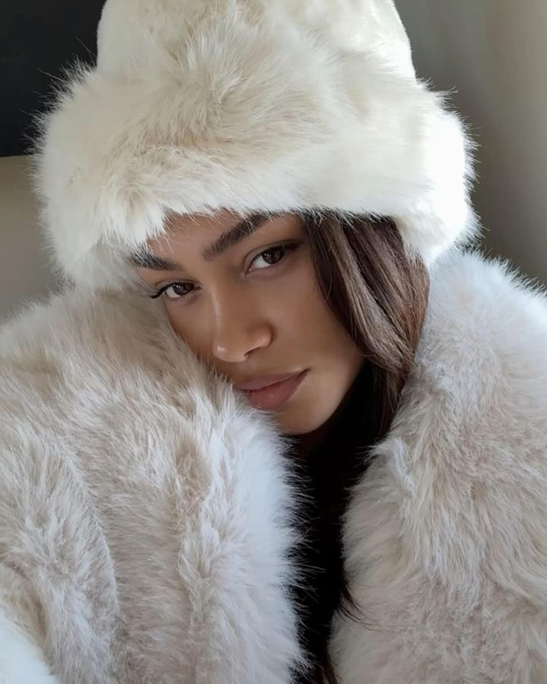 SOERA Tracy Faux Fur Hat - Winter Hats - 1005008183093004-;XD1764102178842006515 White