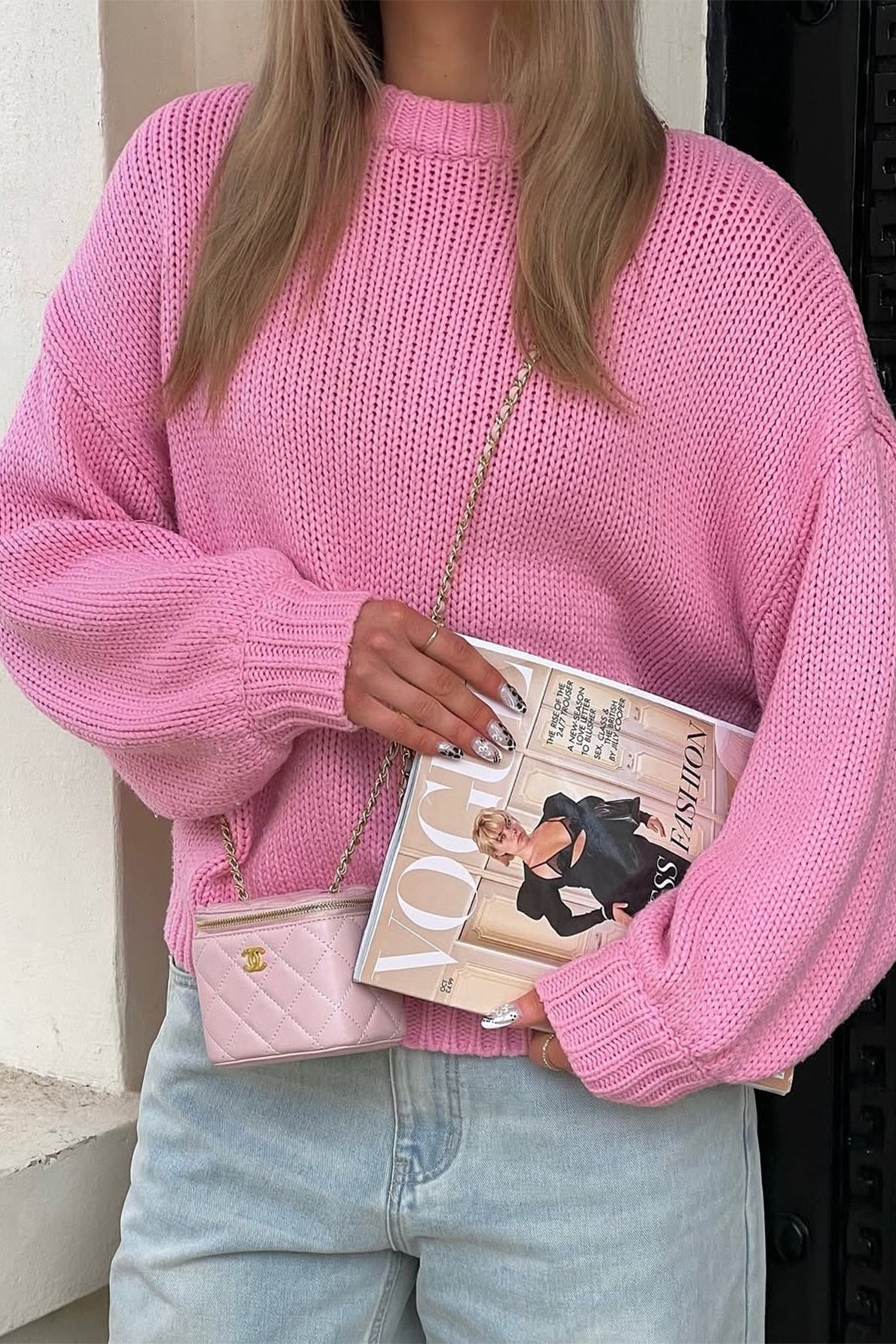 Pull superposé Amanda crème col rond