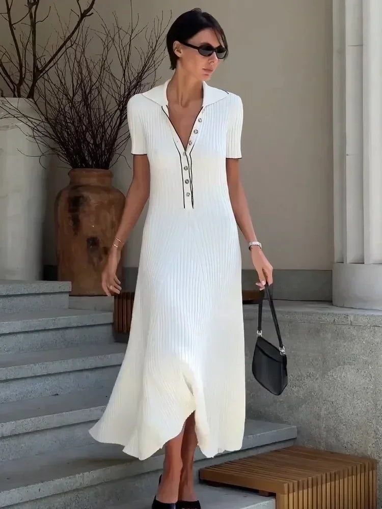 Abito in maglia tricot Serena