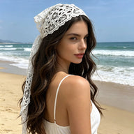 Foulard triangle bohème Celeste