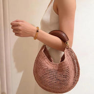 Mala tecida Bianca Crescent