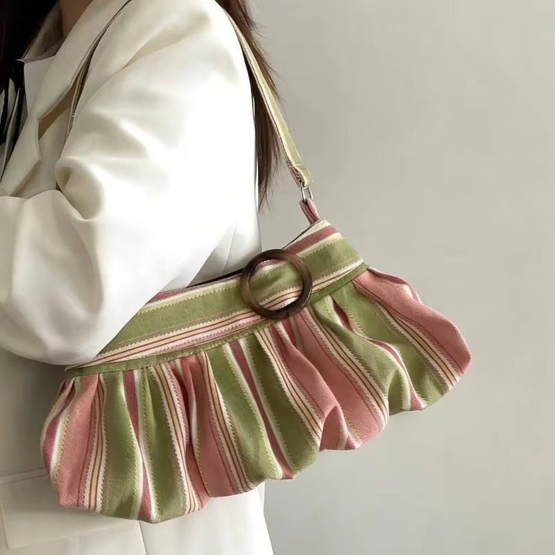 Sac bandoulière rayé Sophia
