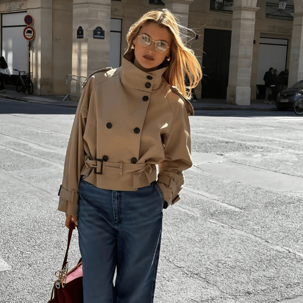 Trench Coat Cropped Marlene