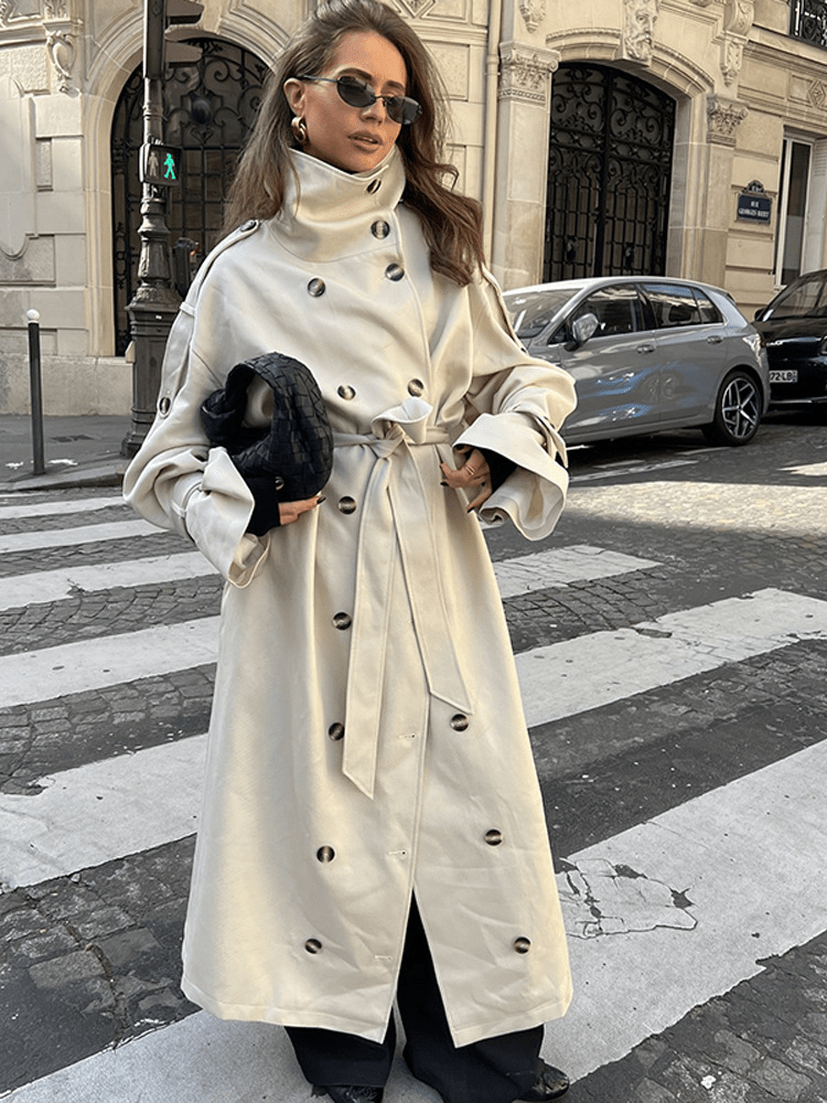 SOERA Melissa Belted Trench Coat - Coat - SOERA-814851-ASS-S-26339 S