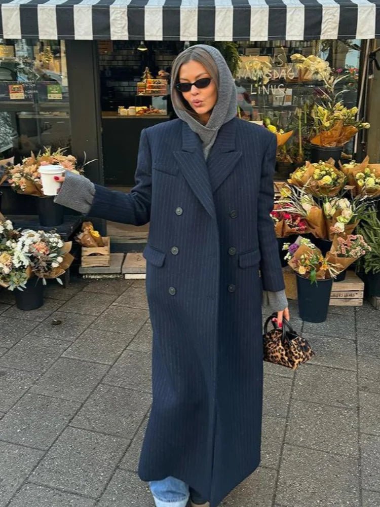 Monica Cappotto lungo doppiopetto