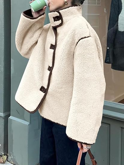 SOERA Henna Faux Fur Jacket - Coats & Jackets - SOERA-524099-WHI-M-24899 White M