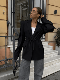Blazer Megan à nouer devant