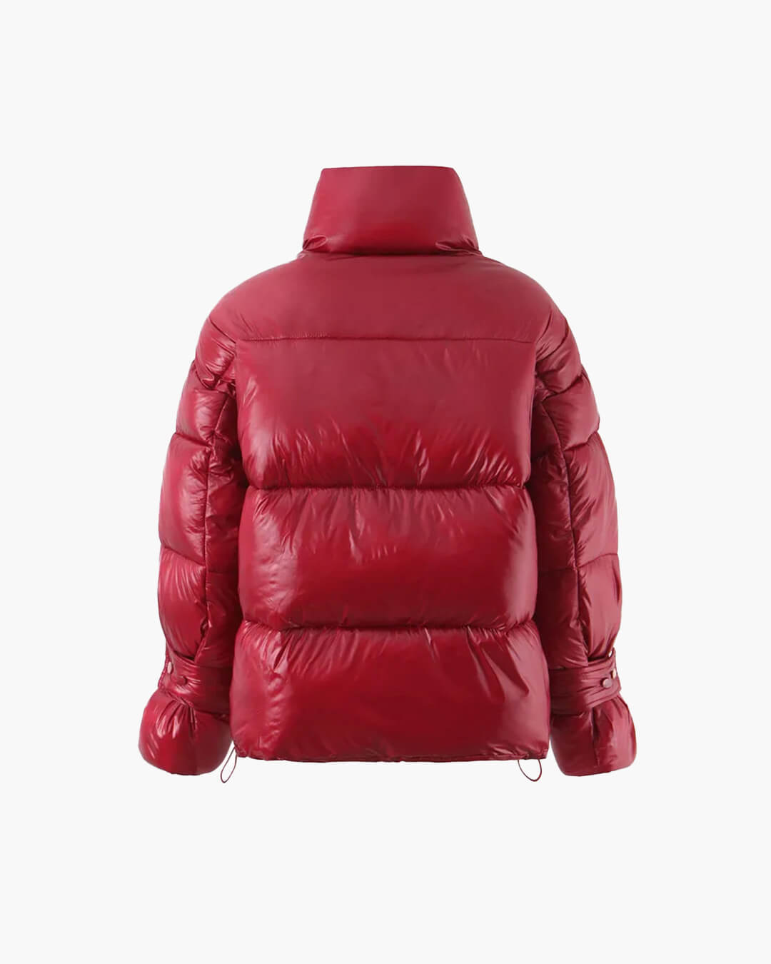 SOERA Olivia Shiny Puffer Jacket - Coats & Jackets -  Red M