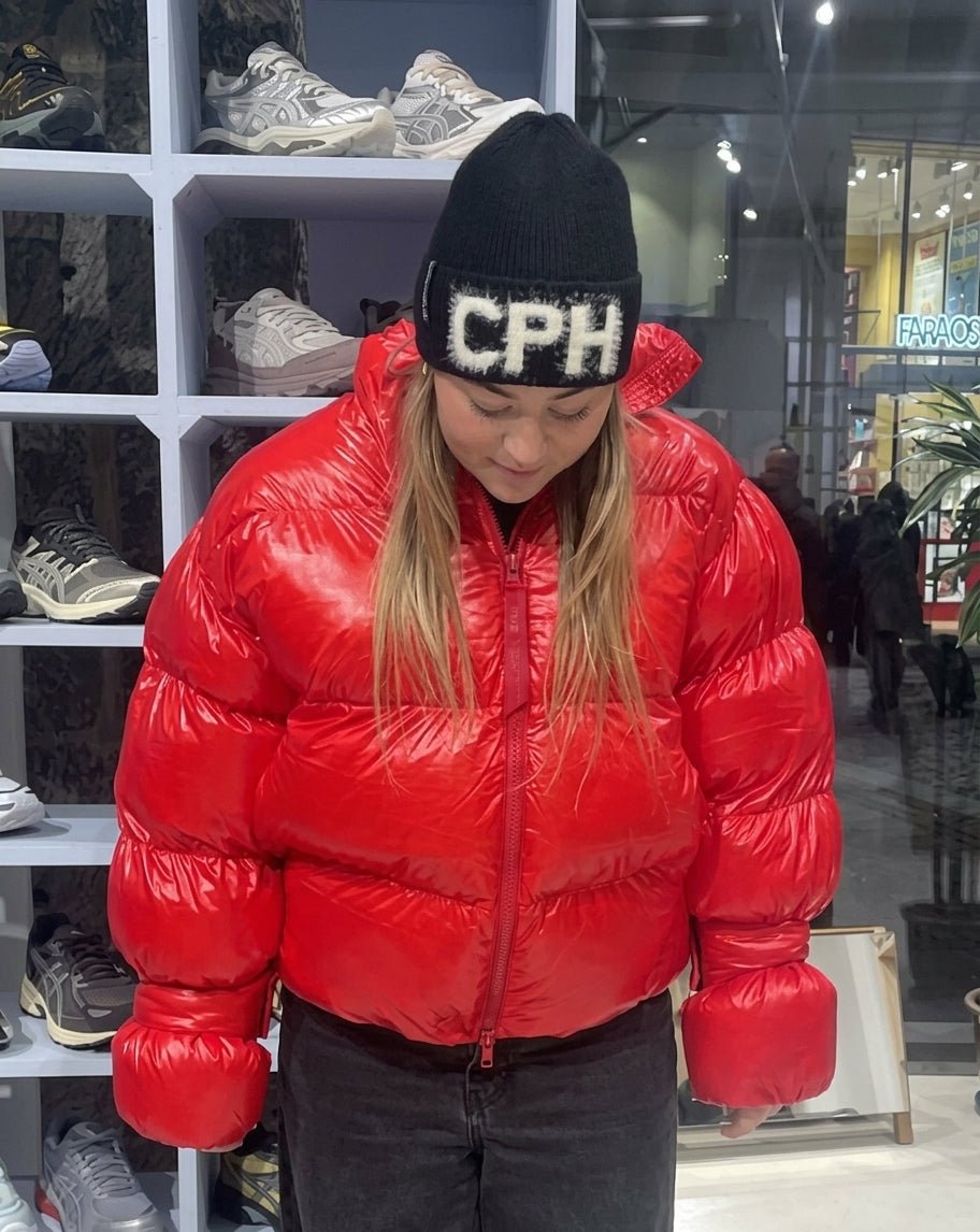 SOERA Olivia Shiny Puffer Jacket - Coats & Jackets -  Red S