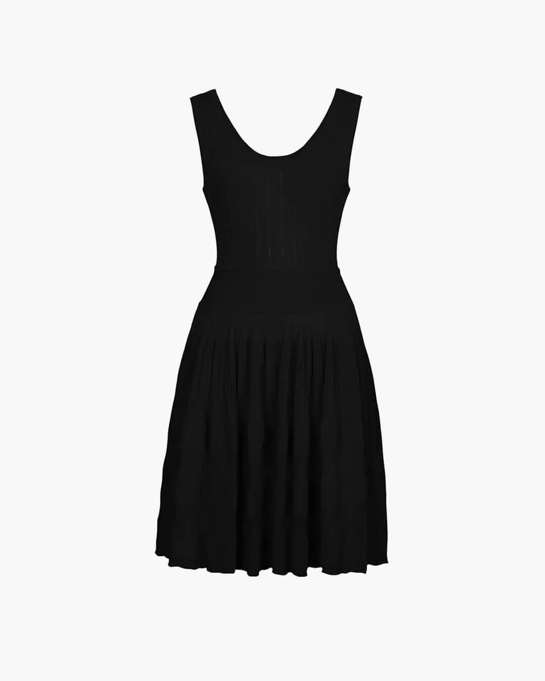 SOERA Alicia Knitted Sling Mini Dress - Dress -  Black S