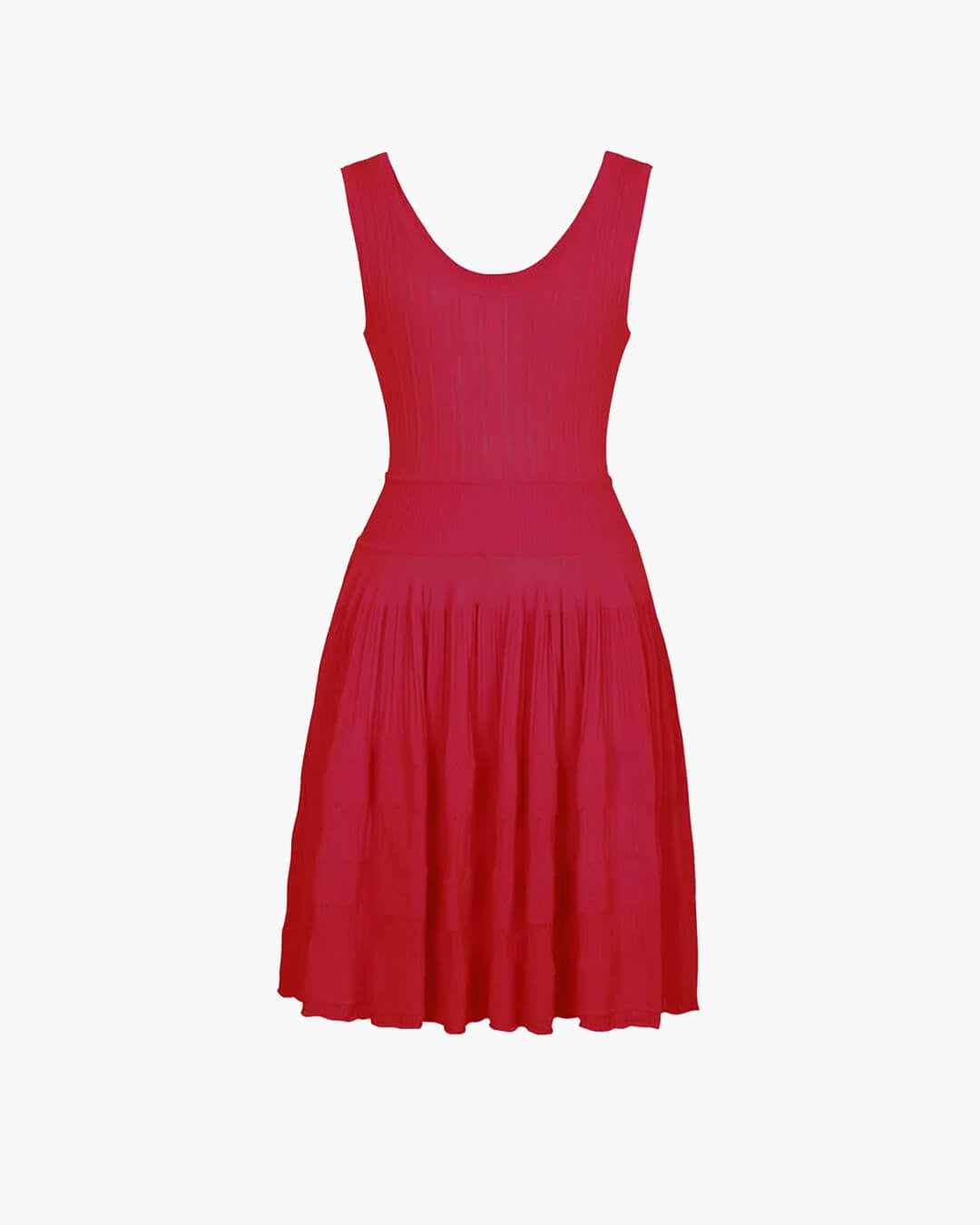 SOERA Alicia Knitted Sling Mini Dress - Dress -  Red S