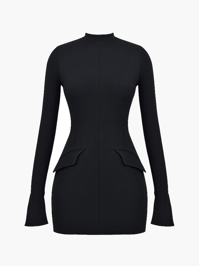 SOERA Adora Mini Dress - Dresses - DWOD1-UD864005 black S