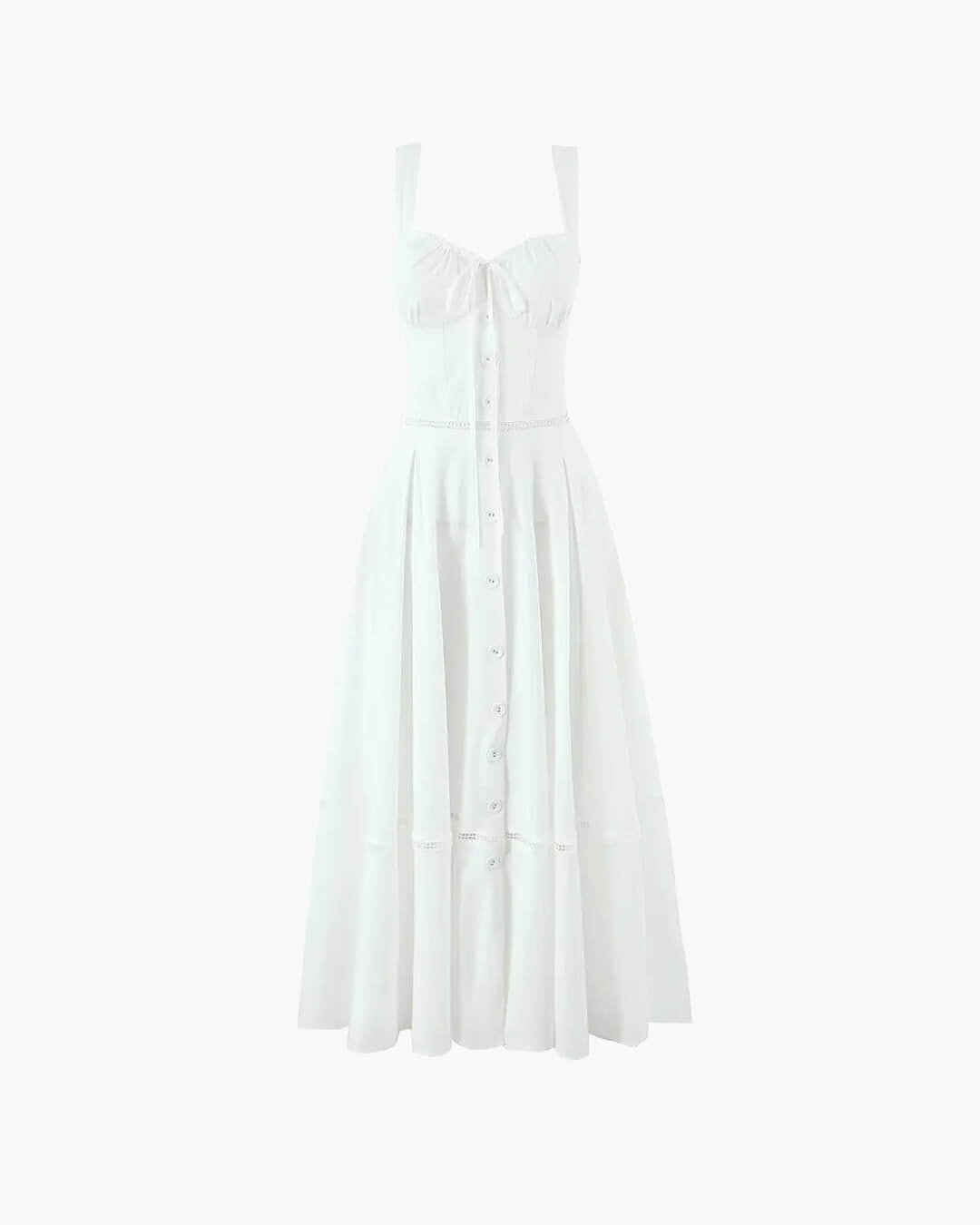 SOERA Dina Sleeveless Sweetheart Midi Dress - Dresses - mK1774532669741807443 M