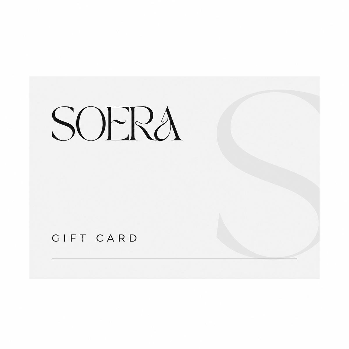 SOERA SOERA Gift Card - Gift Cards -  100