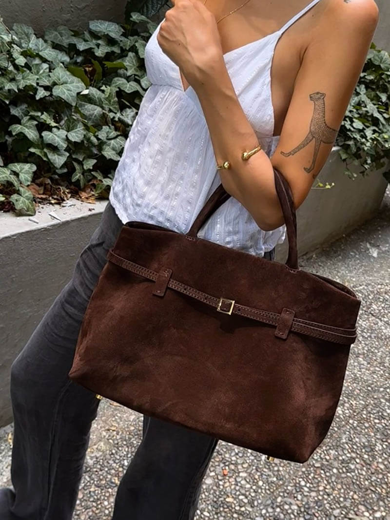 Dalila faux suède tas