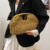 Bianca Woven Rattan Tote