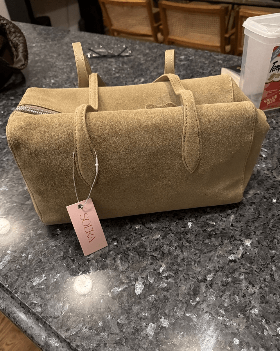SOERA Elena Genuine Leather Tote Bag - Handbags -  Brown 30