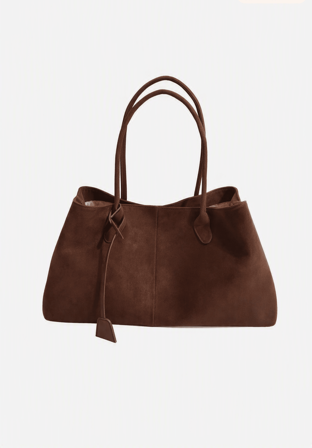 SOERA Joan Vegan Suede Bag - Handbags - 3256809459981451-;uL1757549907235693310 Beige