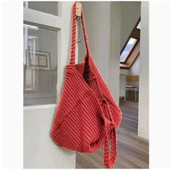 Borsa a tracolla in maglia morbida Morgan