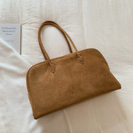 Bolsa Tote em Imitação de Camurça Sandra