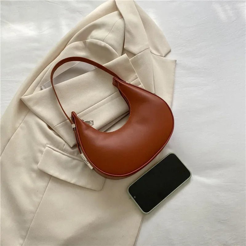 SOERA Tyla Leather Shoulder Bag - Handbags -  Brown Regular