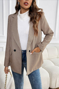Blazer Beatrice vintage de pata de gallo