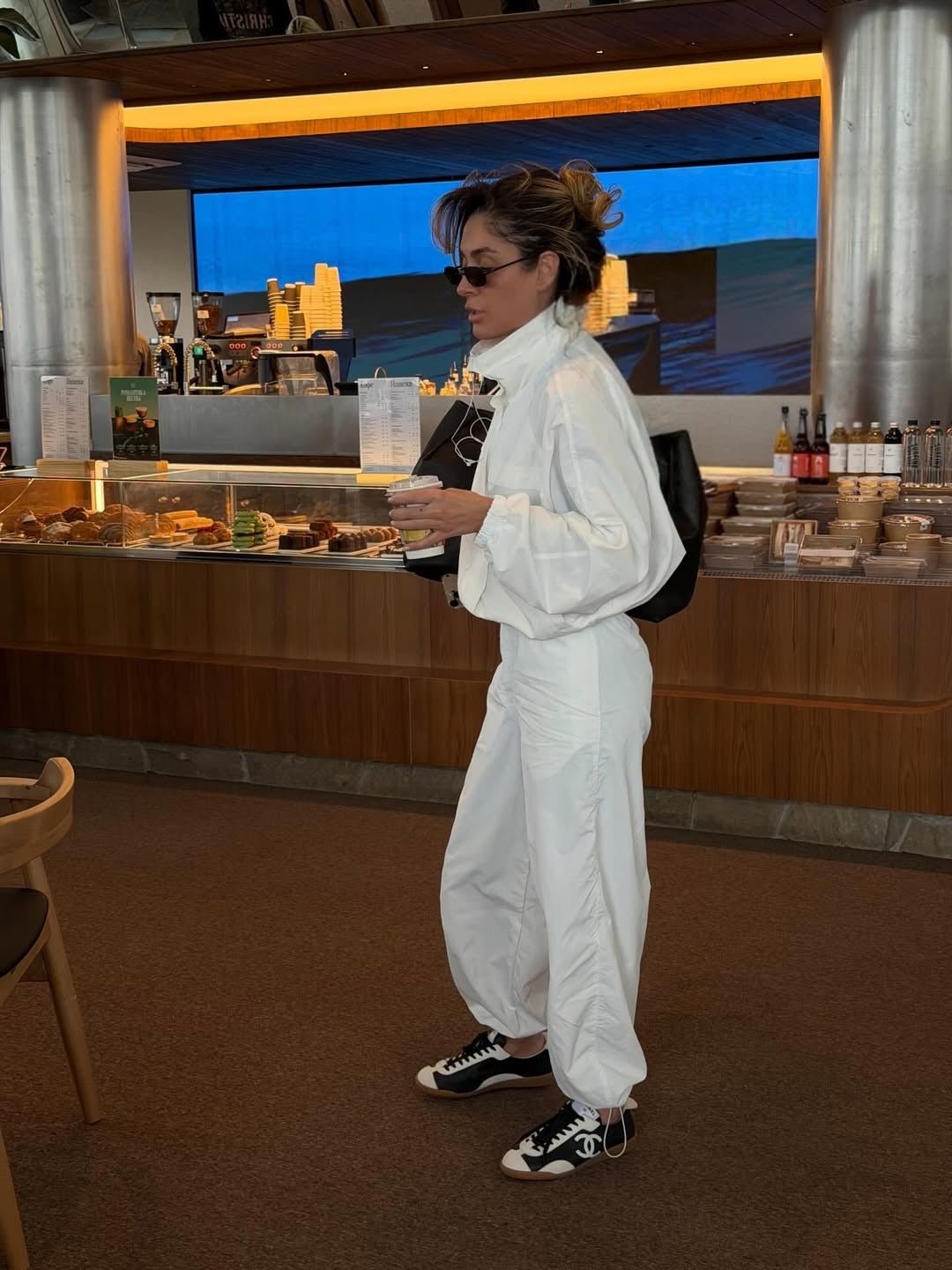 SOERA Farah Funnel Neck Windbreaker Jacket - Jacket -  White M