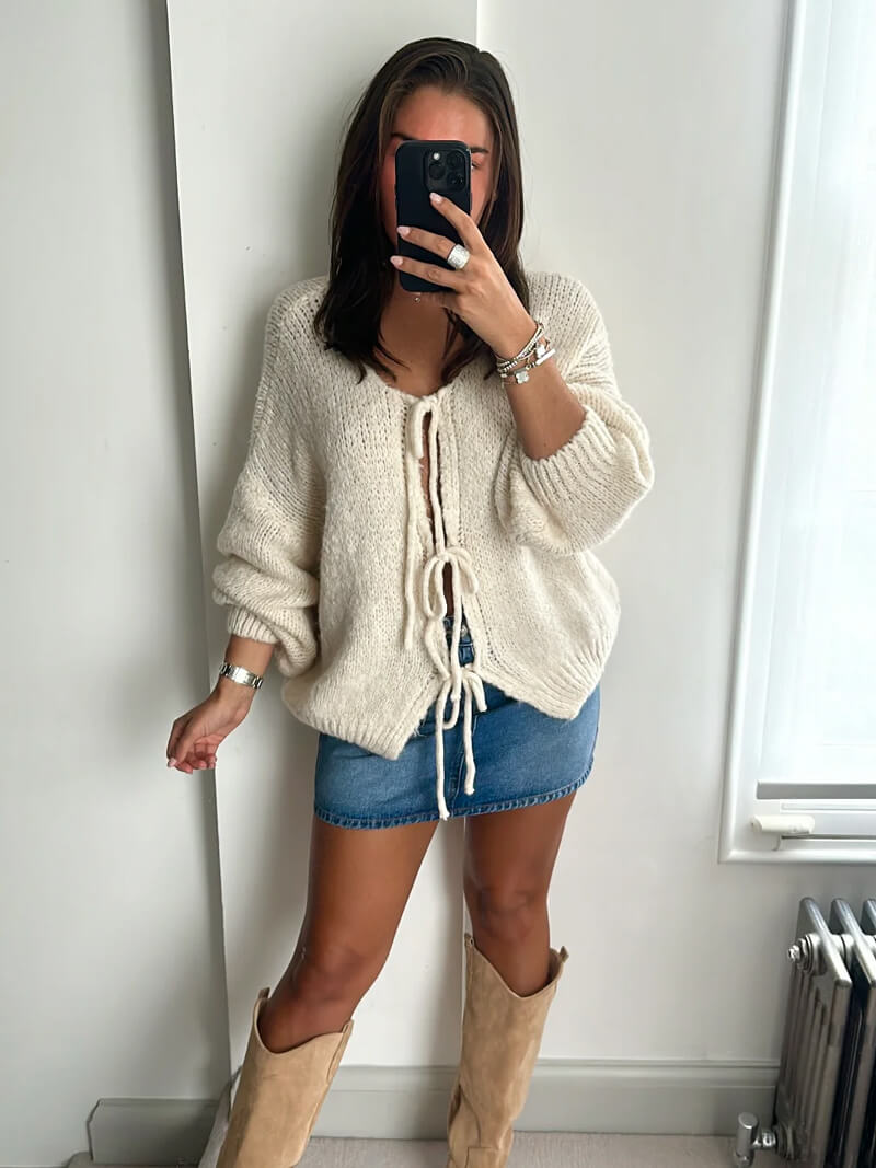 SOERA Kim Cardigan - jackets - Soera-Cherry-Cardigan-Jacket-Light-Pink/S Light Pink S