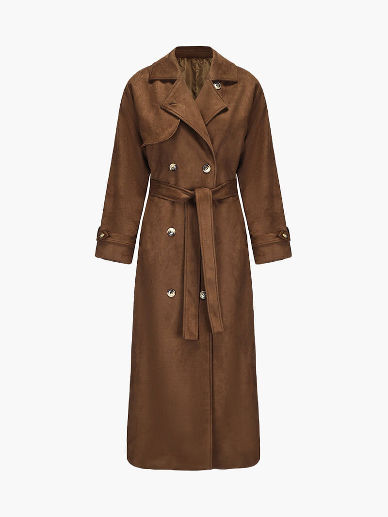 SOERA Molly faux suede Trenchcoat - jackets - DWOD3-TV156002 M