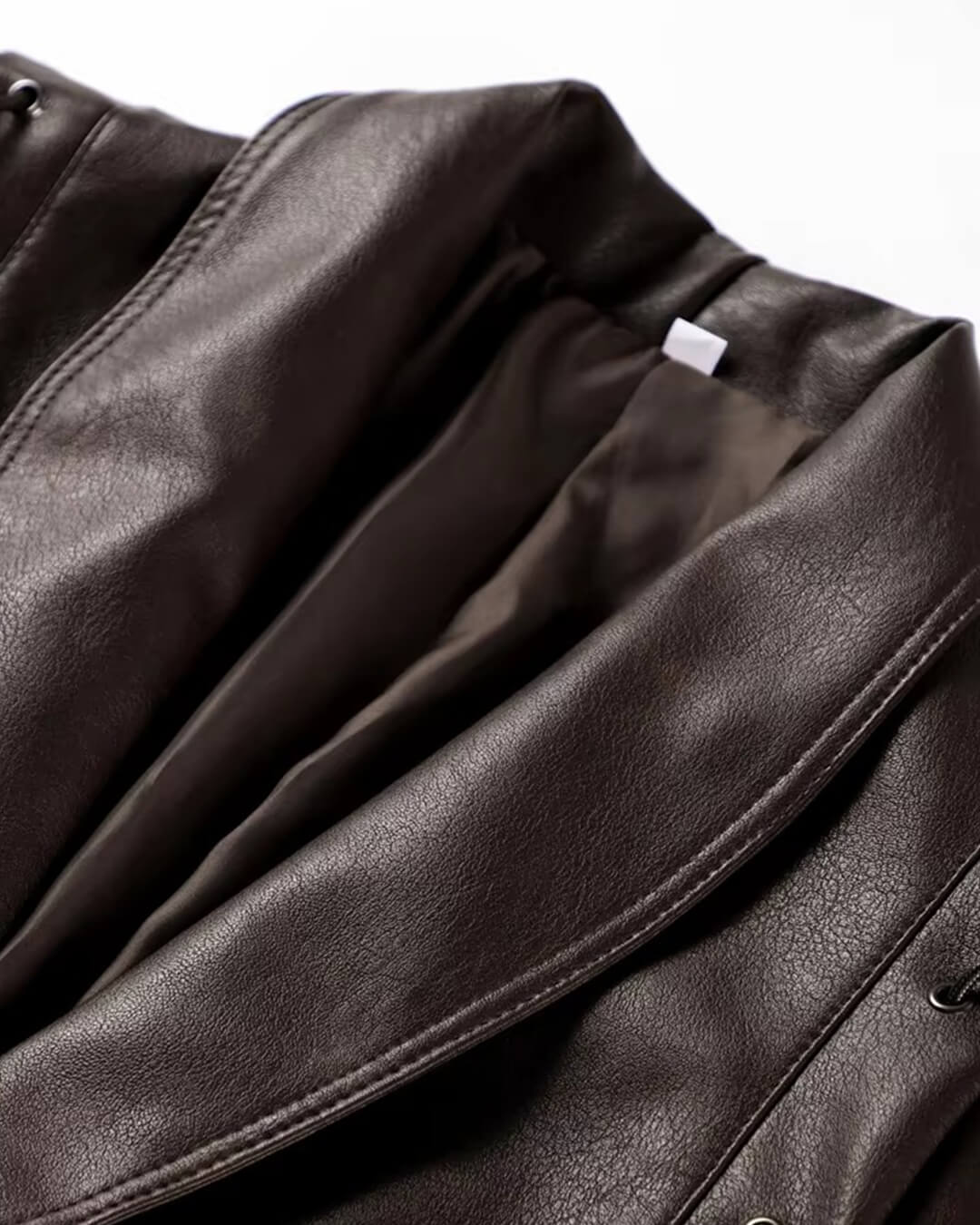 SOERA Zyra Biker Leather Jacket - Jackets -  Brown L