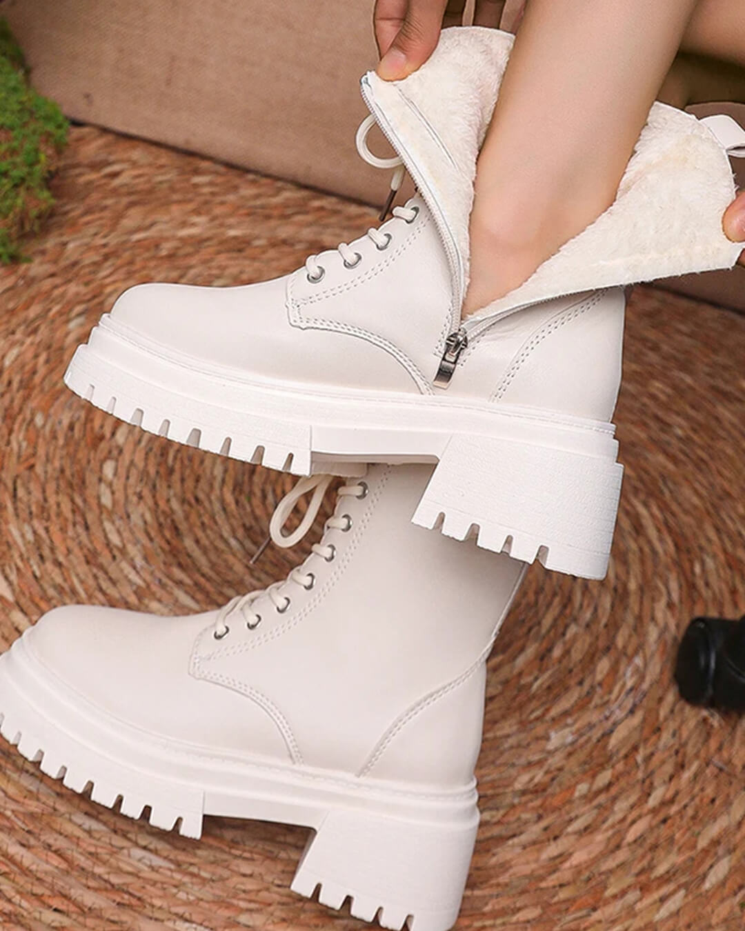 Bottes cheville Angela Plush
