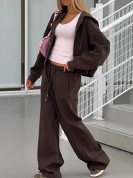 Completo 2 pezzi con felpa oversize Cecilia