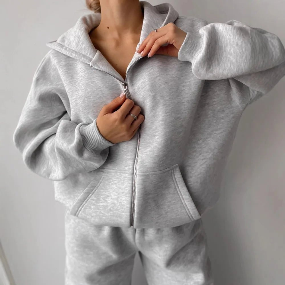 Completo 2 pezzi con felpa oversize Cecilia
