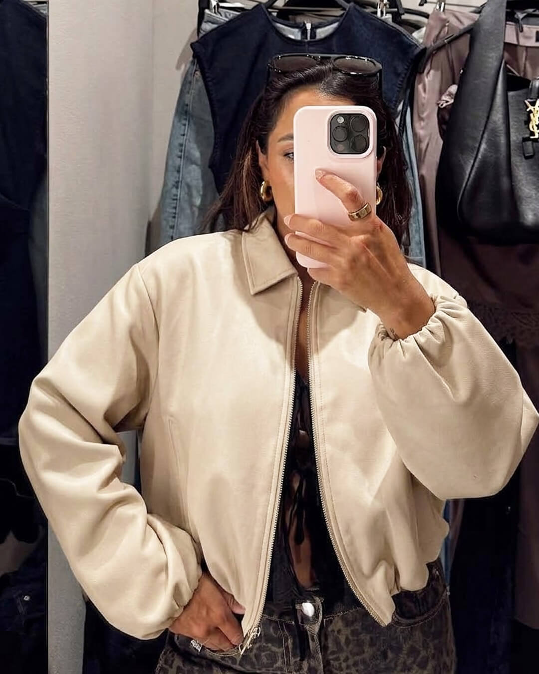 Seraphina Casaco Bomber Enchido